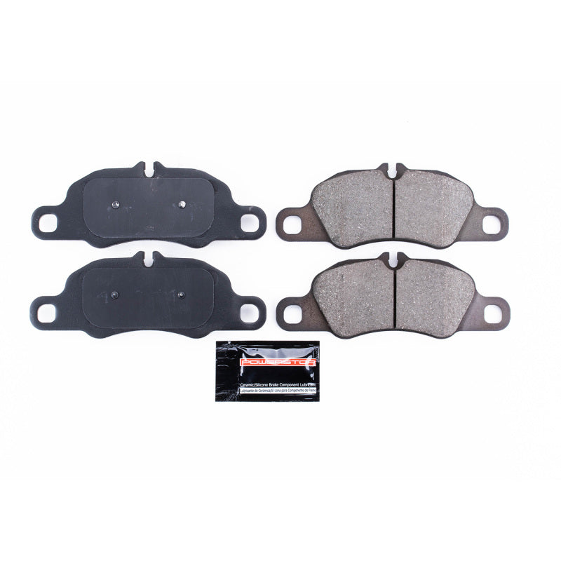 Power Stop 17-18 Porsche 718 Boxster Front Z23 Evolution Sport Brake Pads w/Hardware