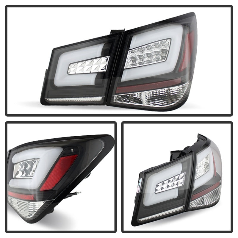 
                      
                        Spyder Chevy Cruze 2011-2014 Light Bar LED Tail Lights Black ALT-YD-CCRZ11-LBLED-BK
                      
                    