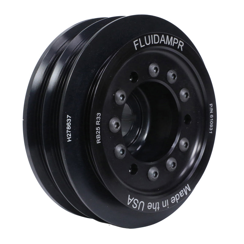 
                      
                        Fluidampr 94-99 Nissan Skyline R33 RB25DET (Non NEO) Steel Internally Balanced Damper
                      
                    