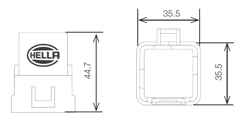 
                      
                        Hella Relay 12V 20/40A Spdt Res Wthr
                      
                    