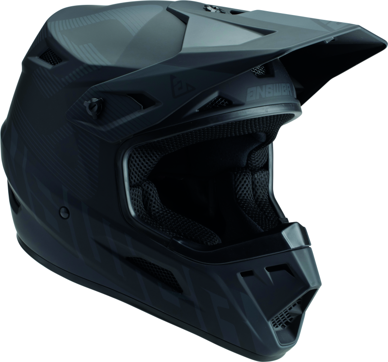 Answer AR1 V2 Bold Helmet Black/Dark Grey - Large