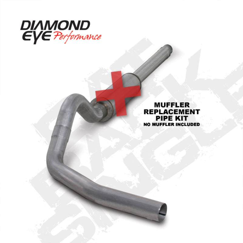 
                      
                        Diamond Eye KIT 4in CB MFLR RPLCMENT PIPE SGL AL: 94-97 FORD 7.3L F250/F350 PWRSTROKE
                      
                    