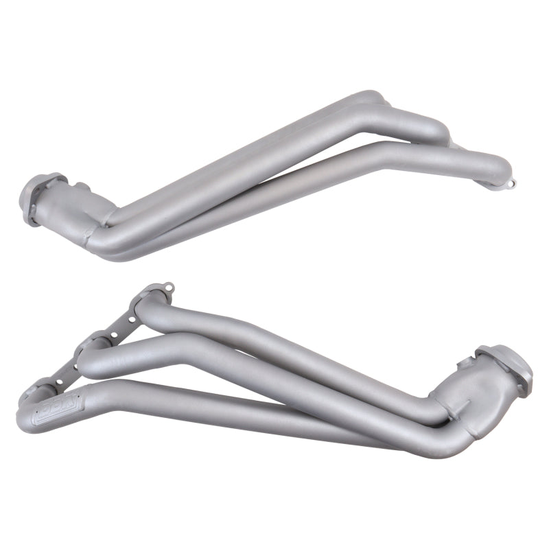 
                      
                        BBK 05-10 Dodge Challenger V6 Long Tube Exhaust Headers And Y Pipe And Converters - 1-5/8 Chrome
                      
                    