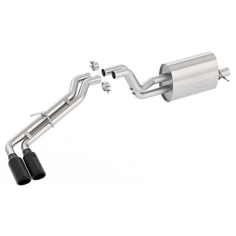 
                      
                        Ford Racing 2019 Ranger 2.3L Ecoboost Side Exit Cat-Back Exhaust System w/ Dual Black Chrome Tips
                      
                    