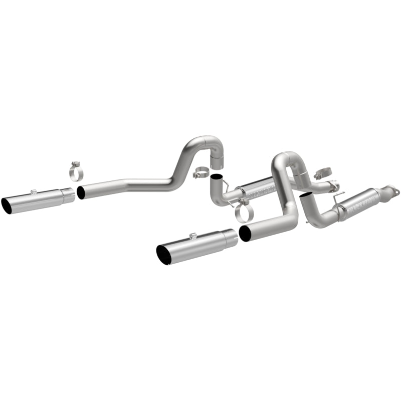 
                      
                        MagnaFlow 99-04 Mustang Mach 1 V8 4.6L Dual Split Rear Exit Stainless Cat-Back Performance Exhaust
                      
                    