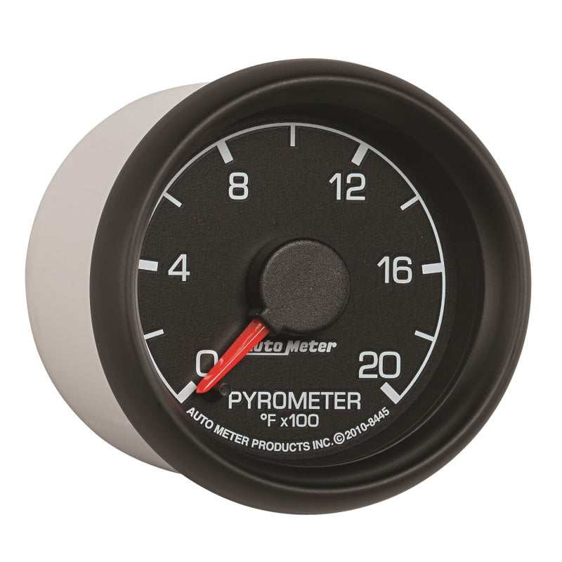 
                      
                        Autometer Factory Match Ford 52.4mm Full Sweep Electronic 0-2000 Deg F EGT/Pyrometer Gauge
                      
                    