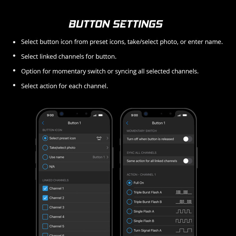 
                      
                        XK Glow XKcommand Bluetooth Switch Panel for Lights 12V Accessory Offroad
                      
                    