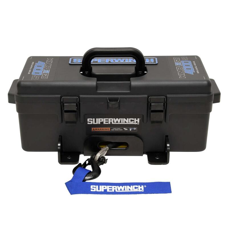 
                      
                        Superwinch 4000 LBS 12V DC 3/16in x 50ft Synthetic Rope Winch2Go
                      
                    