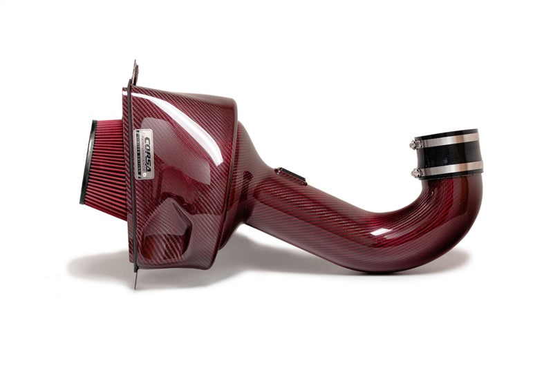 Corsa 2014-19 Chevrolet Corvette C7 6.2L V8 Red Carbon Fiber Air Intake (Does Not Fit Z06/ZR1)