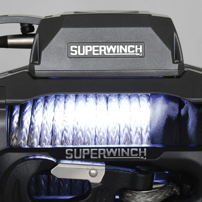 
                      
                        Superwinch 12000 LBS 12V DC 3/8in x 80ft Synthetic Rope SX 12000SR Winch - Graphite
                      
                    