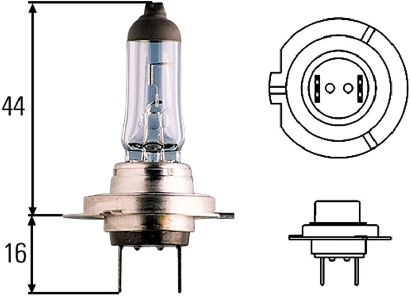 
                      
                        Hella Optilux H7 12V/55W XY Xenon Yellow Bulb
                      
                    