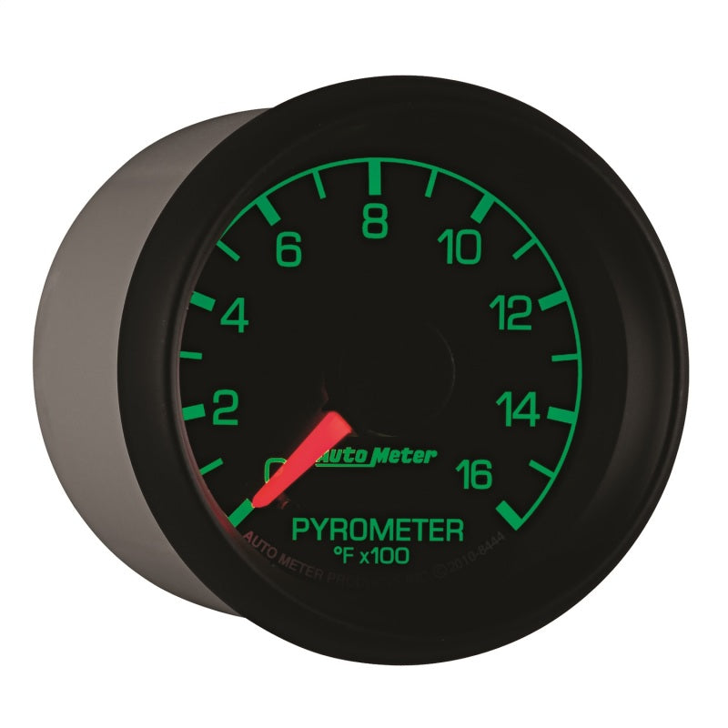 
                      
                        Autometer Factory Match Ford 52.4mm Full Sweep Electronic 0-1600 Deg F EGT/Pyrometer Gauge
                      
                    