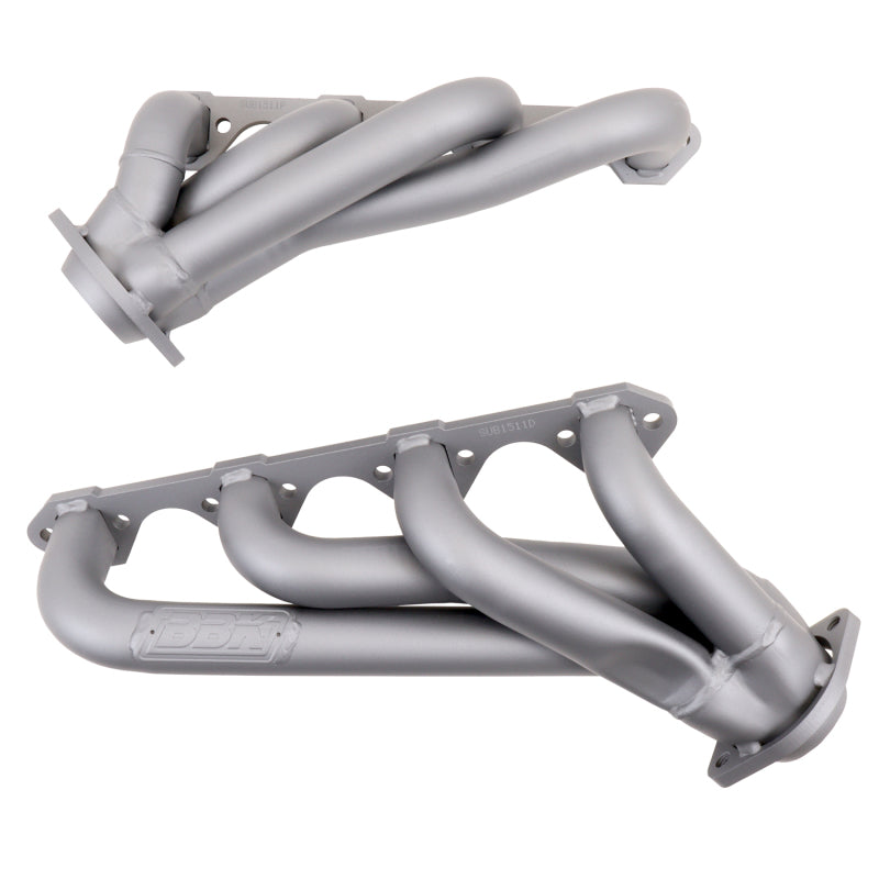 
                      
                        BBK 79-93 Mustang 351 Swap Shorty Unequal Length Exhaust Headers - 1-5/8 Titanium Ceramic
                      
                    