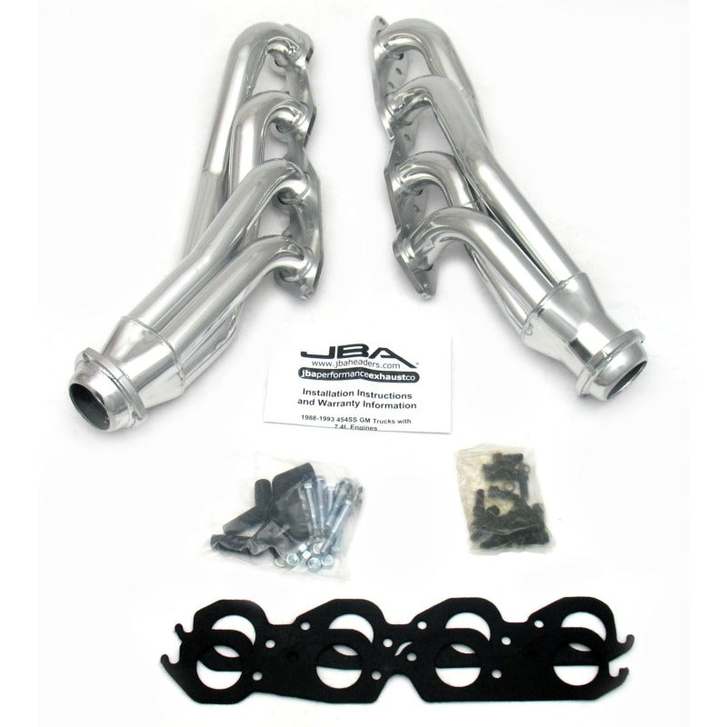 
                      
                        JBA 88-93 GM Truck 7.4L BBC w/o A.I.R. 1-3/4in Primary Silver Ctd Cat4Ward Header
                      
                    