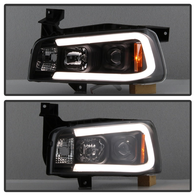 
                      
                        Spyder Dodge Charger 06-10 Projector Headlights - LED Light Bar - Black PRO-YD-DCH05V2-LB-BK
                      
                    