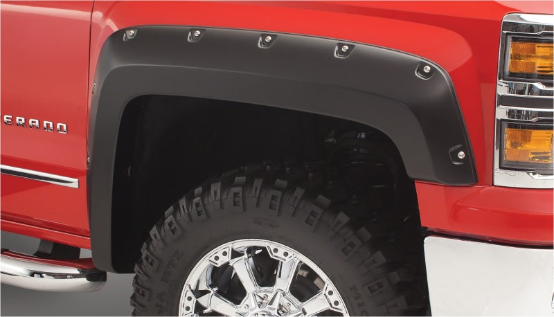 Bushwacker 86-95 Suzuki Samurai Pocket Style Flares 4pc - Black