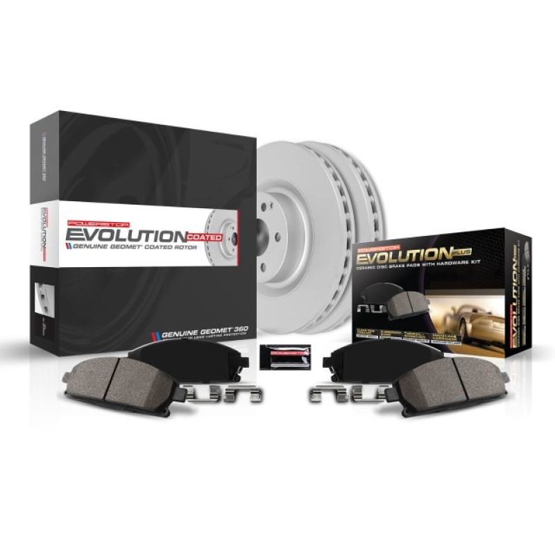 Power Stop 13-19 Ford F-250 Super Duty Front Z17 Evolution Geomet Coated Brake Kit