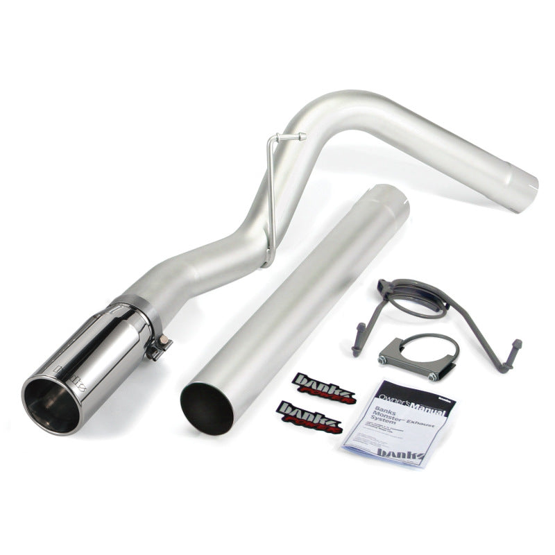 
                      
                        Banks Power 07-12 Dodge 6.7L SCLB-Mega Cab-SB Monster Exhaust Sys - SS Single Exhaust w/ Chrome Tip
                      
                    