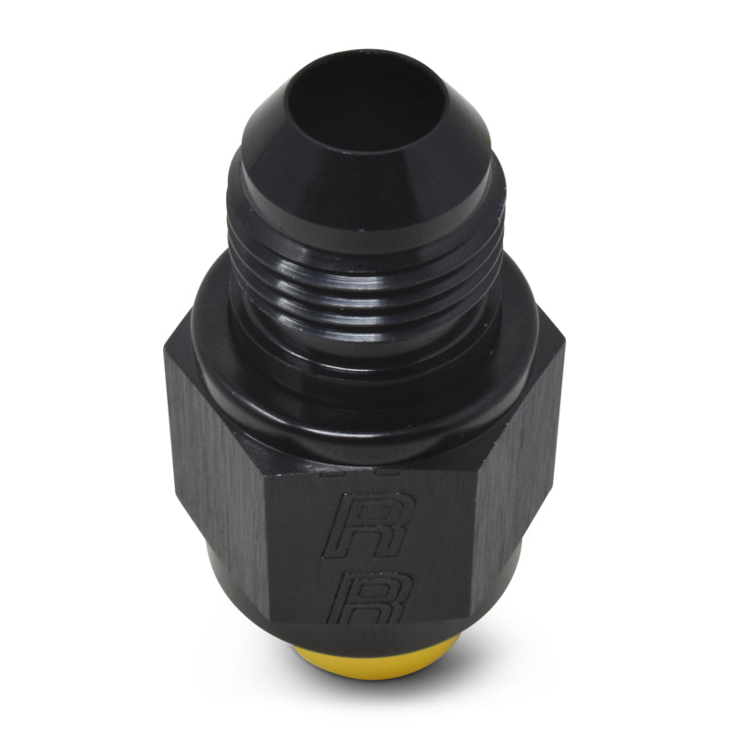 
                      
                        Russell Performance -8 AN Female to -6 AN to Male B-Nut Reducer (Black)
                      
                    