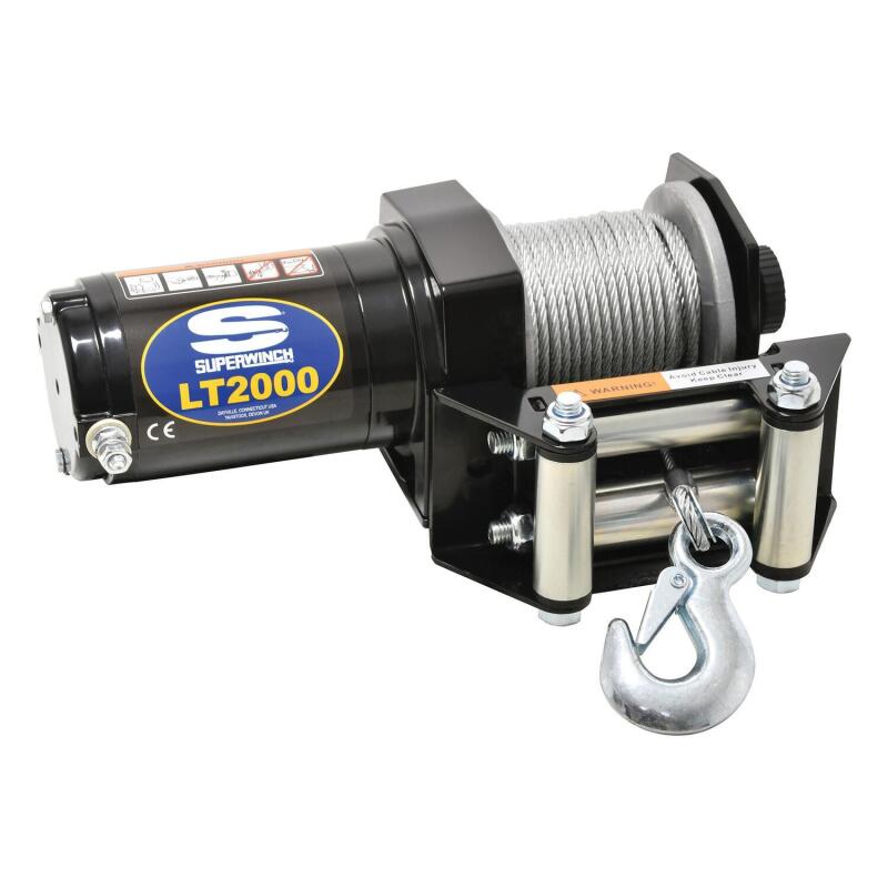 
                      
                        Superwinch 2000 LBS 12V DC 5/32in x 49ft Steel Rope LT2000 Winch
                      
                    