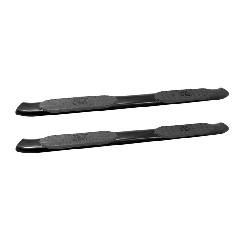 Westin 2007-2018 Toyota Tundra Double Cab PRO TRAXX 5 Oval Nerf Step Bars - Black