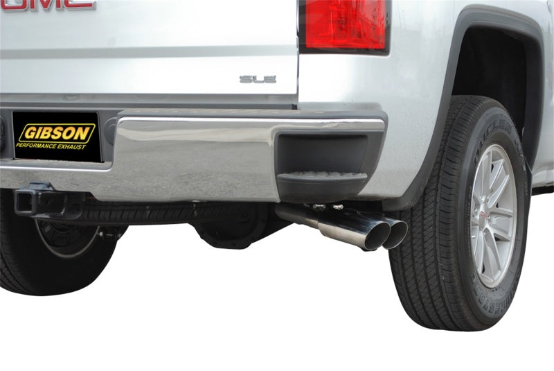 
                      
                        Gibson 14-18 GMC Sierra 1500 Base 5.3L 3in/2.25in Cat-Back Dual Sport Exhaust - Stainless
                      
                    