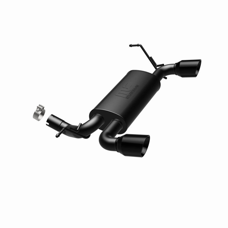 
                      
                        MagnaFlow 07-17 Jeep Wrangler JK 3.8/3.6L Dual Split Rear Exit Black Axle-Back Exhaust
                      
                    