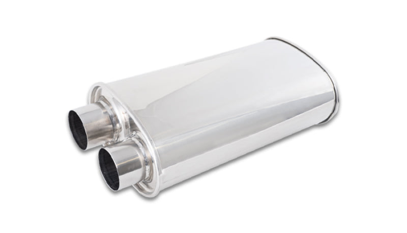 
                      
                        Vibrant Streetpower Oval Muffler 2.50in Inlet/Outlet (Same side)
                      
                    