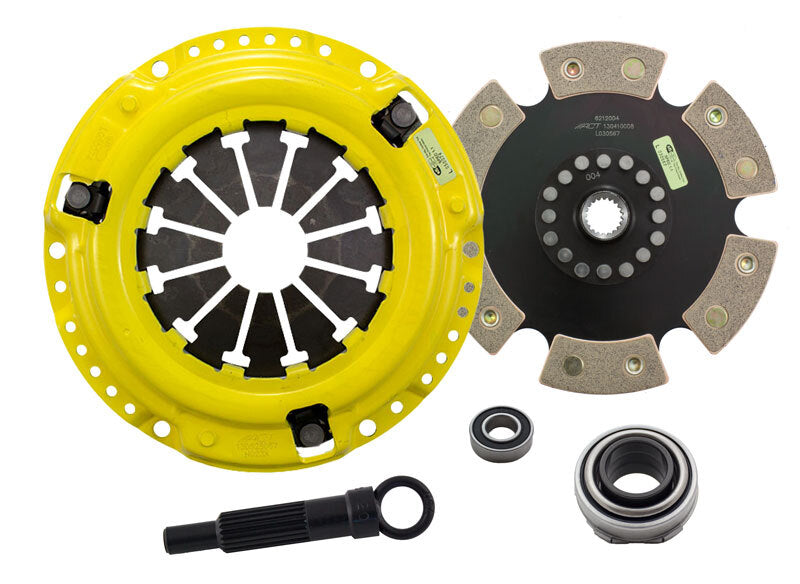 ACT 1990 Honda Civic XT/Race Rigid 6 Pad Clutch Kit