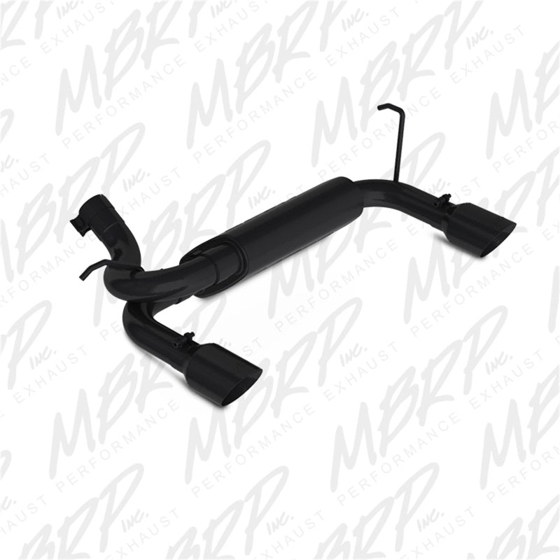 
                      
                        MBRP 07-14 Jeep Wrangler/Rubicon 3.6L/3.8L V6 Axle-Back Dual Rear Exit Black Performance Exhuast Sys
                      
                    