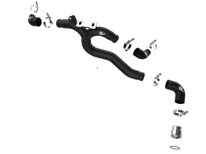 
                      
                        aFe Kia Stinger 18-22 V6-3.3L (tt) BladeRunner Hot Charge Pipe- Black
                      
                    