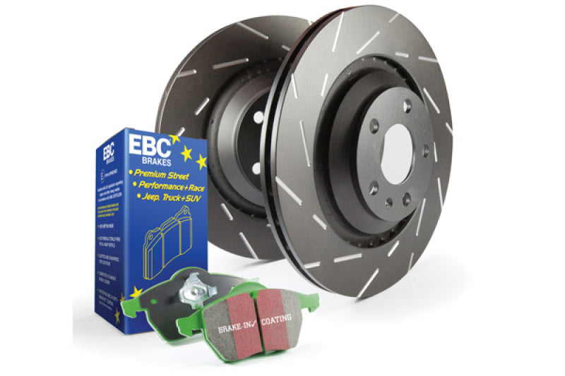 
                      
                        EBC S2 Kits Greenstuff Pads and USR Rotors
                      
                    