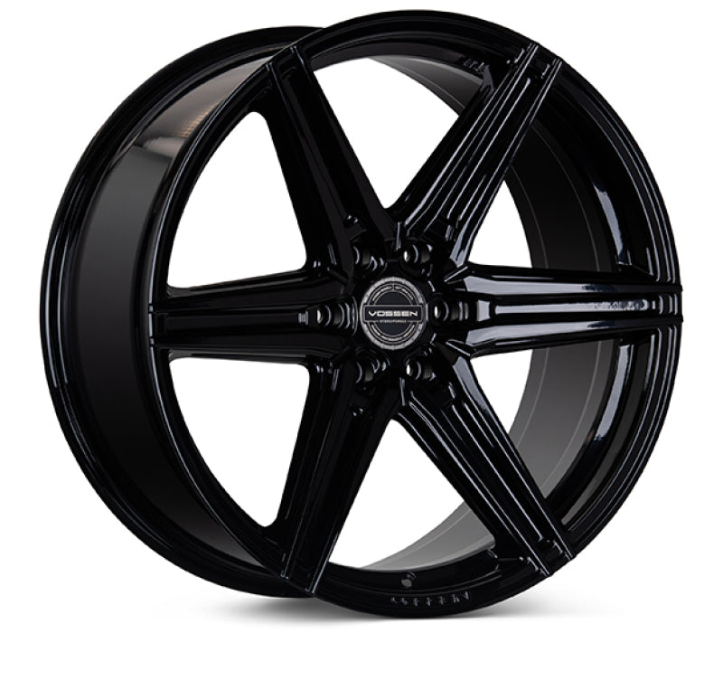 Vossen HF6-2 22x9.5 / 6x135 / ET20 / Deep Face / 87.1 - Gloss Black Wheel