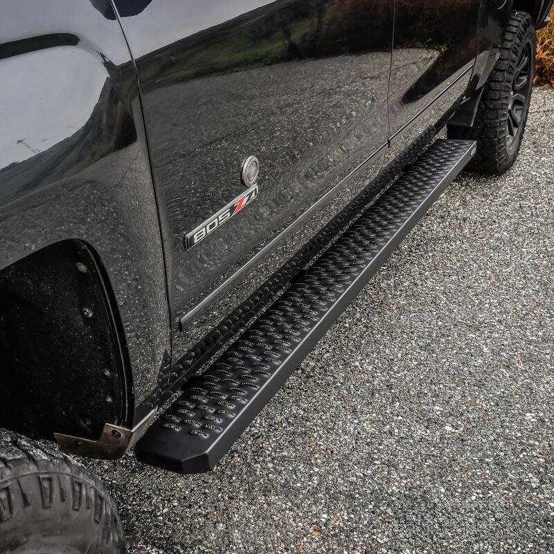 
                      
                        Westin Grate Steps Running Boards 86 in - Textured Black
                      
                    