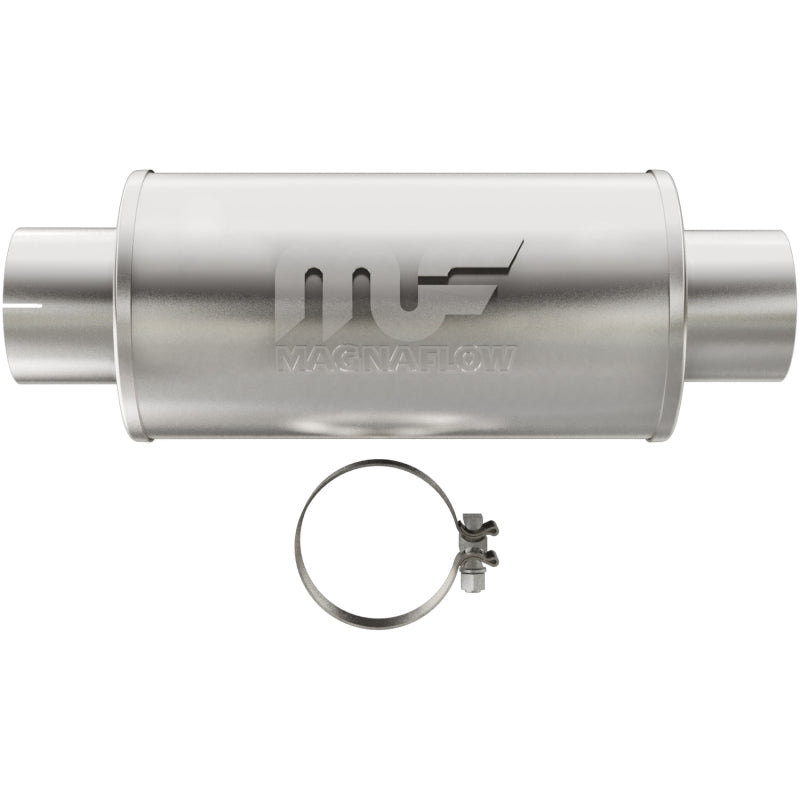 
                      
                        MagnaFlow Muffler Mag DSL SS 7x7x14 4in Inlet 4in Outlet
                      
                    