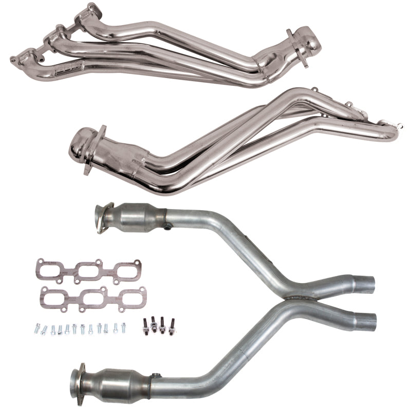 
                      
                        BBK 11-14 Ford Mustang V6 1-3/4 Long Tube Headers w/High Flow Catted X-Pipe (Silver Ceramic)
                      
                    