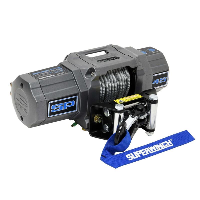 
                      
                        Superwinch 4500 LBS 12V DC 15/64in x 40ft Steel Rope Roller Fairlead SP 45 Winch
                      
                    