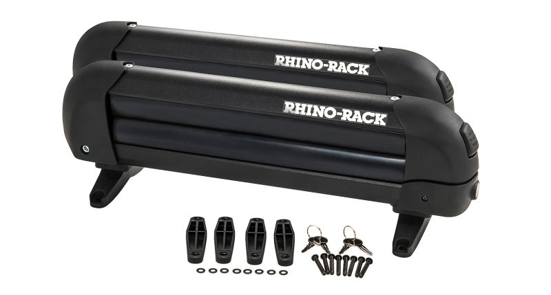 
                      
                        Rhino-Rack Universal Ski/Snowboard Carrier - Fits 3 Pairs of Skis or 2 Snowboards - Black
                      
                    