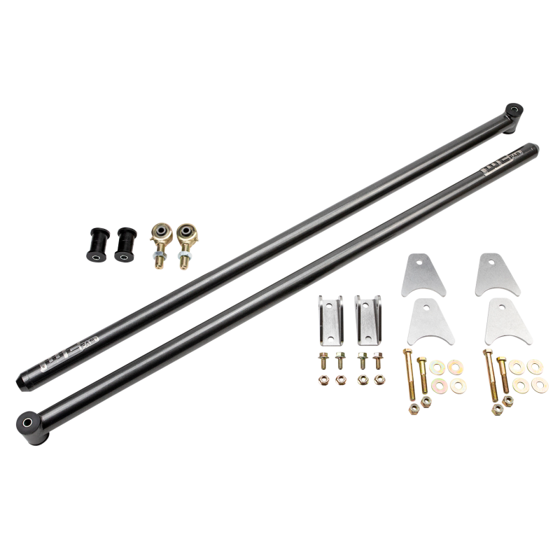 Wehrli 99-10 Ford / 94-22 RAM Univ RCLB/CCSB/ECSB 60 in.Traction Bar Kit - Gloss Black