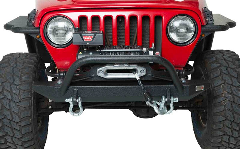 
                      
                        Fishbone Offroad 97-06 Jeep Wrangler TJ Rubicon Front Bumper W/Winch Guard - Blk Textured Powdercoat
                      
                    