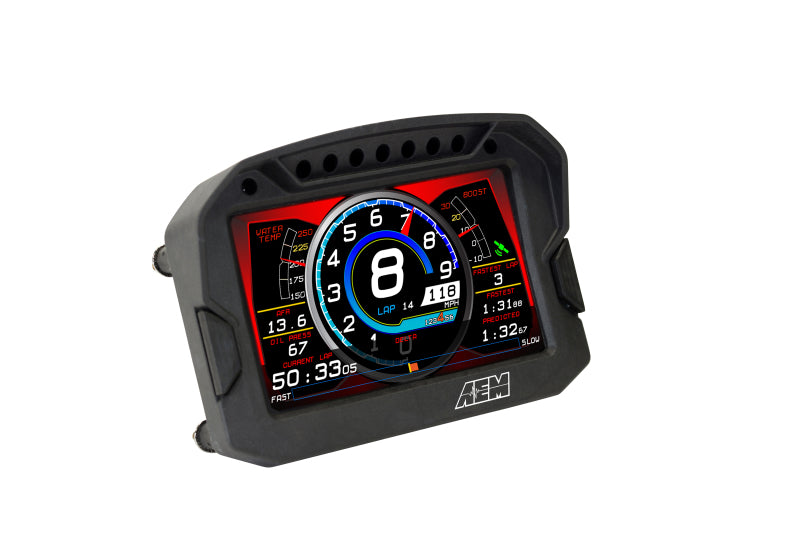 
                      
                        AEM CD-5G Carbon Digital Dash Display w/ Interal 10Hz GPS & Antenna
                      
                    