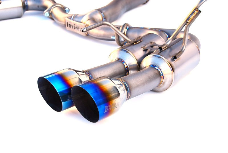 Invidia 2015+ WRX/STi Gemini 80mm Full Titanium Quad 101mm Tip Cat-Back Exhaust