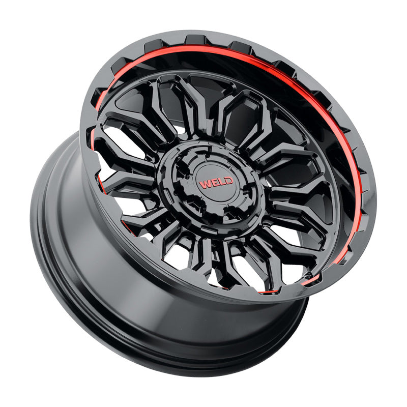 
                      
                        Weld Off-Road W140 20X10 Flare 6X135 6X139.7 ET-18 BS4.75 Gloss Black MIL Red 106.1
                      
                    