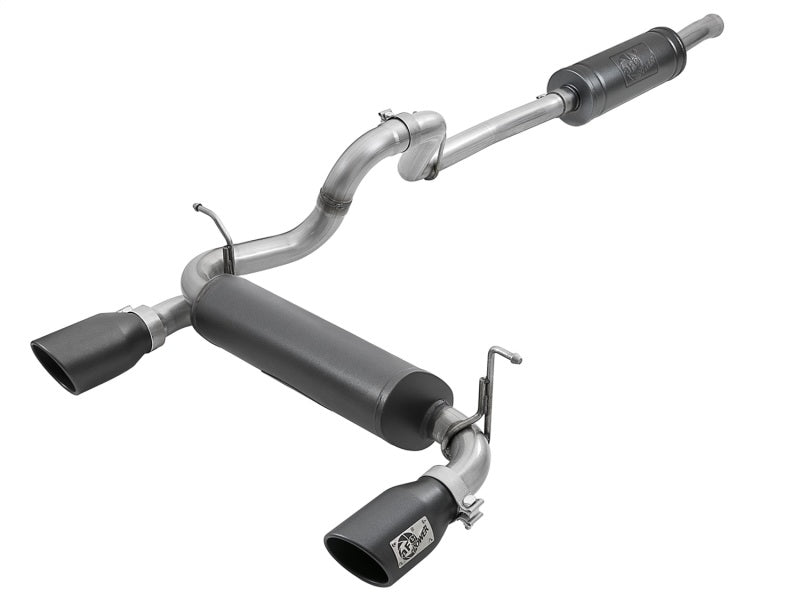 
                      
                        aFe Rebel Series 2.5in 304 SS Cat-Back Exhaust w/ Black Tips 2018+ Jeep Wrangler (JL) V6 3.6L
                      
                    