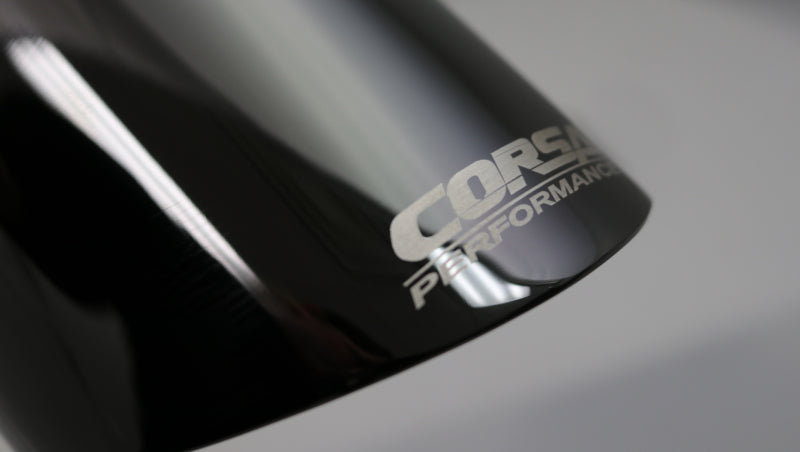 
                      
                        Corsa Single Universal 3.0in Inlet / 4.0in Outlet Black PVD Pro-Series Tip Kit
                      
                    