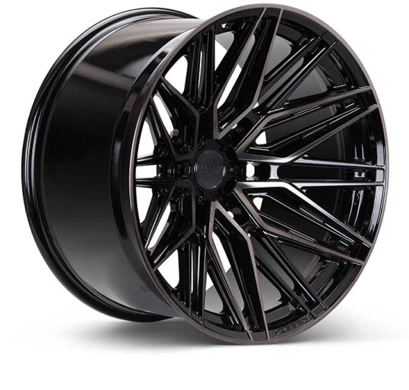 Vossen HF6-5 22x9.5 / 6x139.7 / ET20 / Deep Face / 106.1 - Tinted Gloss Black Wheel