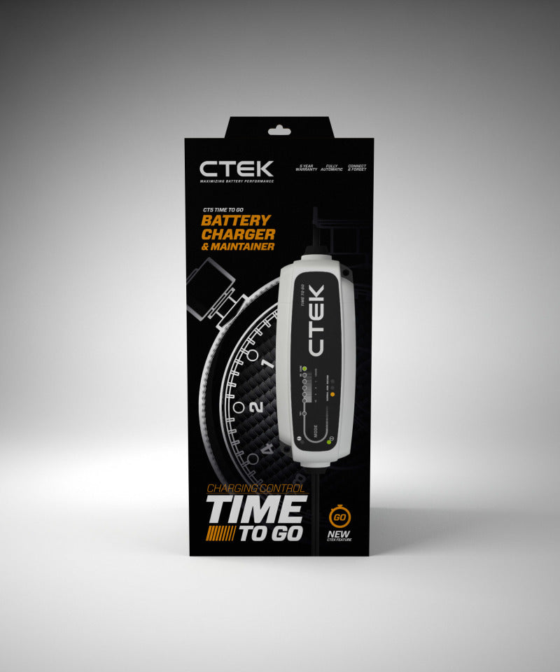 
                      
                        CTEK Battery Charger - CT5 Time To Go - 4.3A
                      
                    