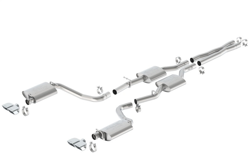 
                      
                        Borla 15-16 Dodge Challenger R/T 5.7L Dual Rectangle Angle Cut Dual Split Rear Exit ATAK Exhaust
                      
                    