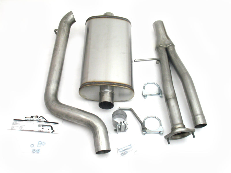 JBA 03-06 Hummer H2 6.0L 409SS Single Rear Exit Cat-Back Exhaust