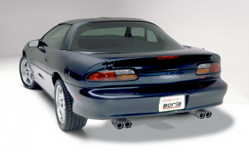 
                      
                        Borla 98-01 CAMARO/TRANS AM 5.7L V8 AT/MT Catback Exhaust Quad Tips
                      
                    